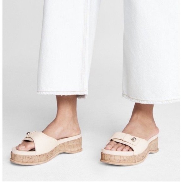 Rag & Bone Sommer Platform Slide Sandals - Picture 1 of 11